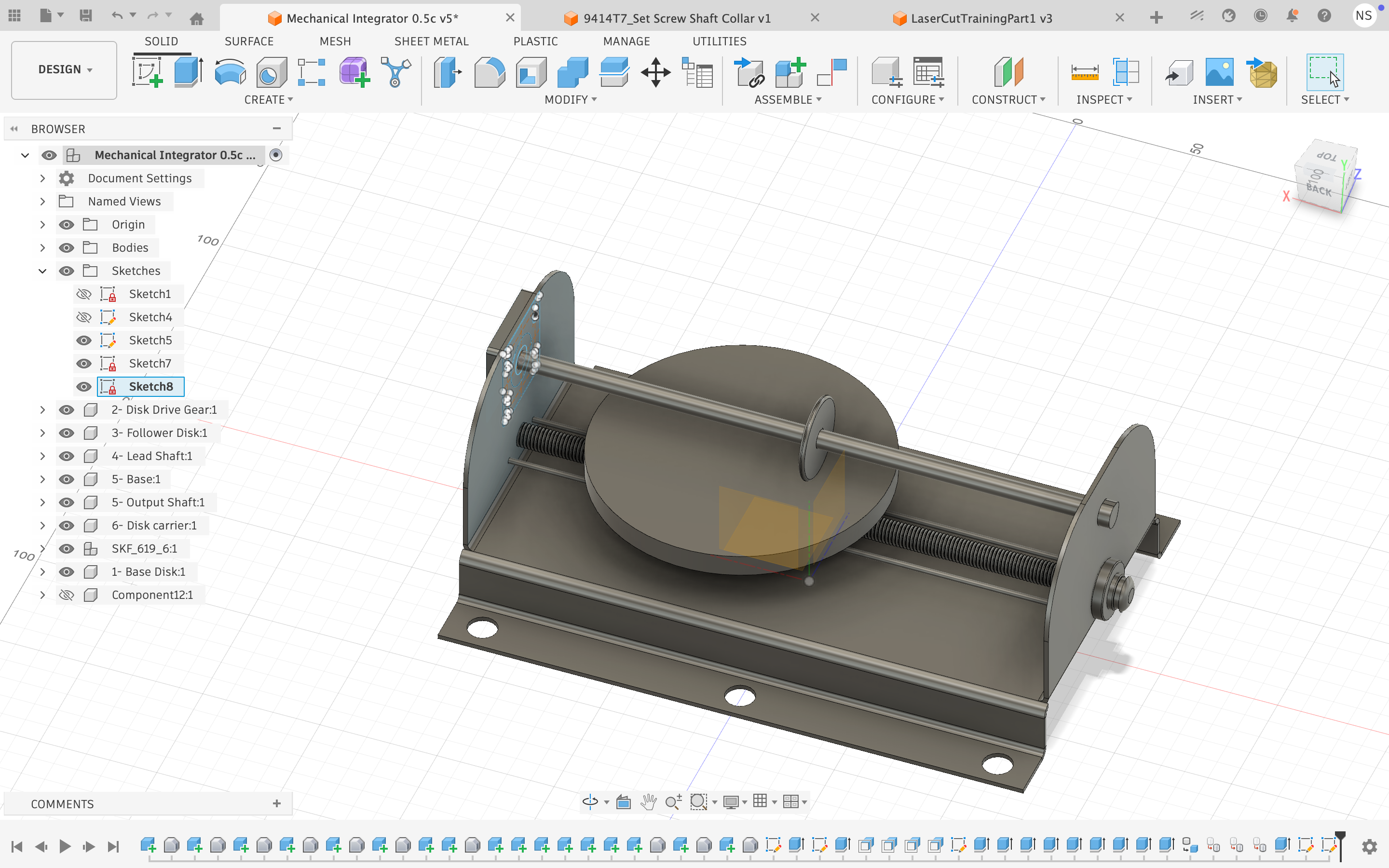 cad model